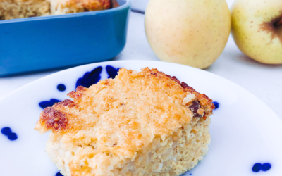Hirseauflauf mit Apfel